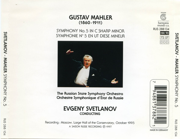 Gustav Mahler, Evgeni Svetlanov-2