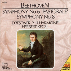 Ludwig van Beethoven – Dresdner Philharmonie, Herbert Kegel – Symphony No.6 ‘Pastorale’ / Symphony No.8 (CD) (Mint (M))