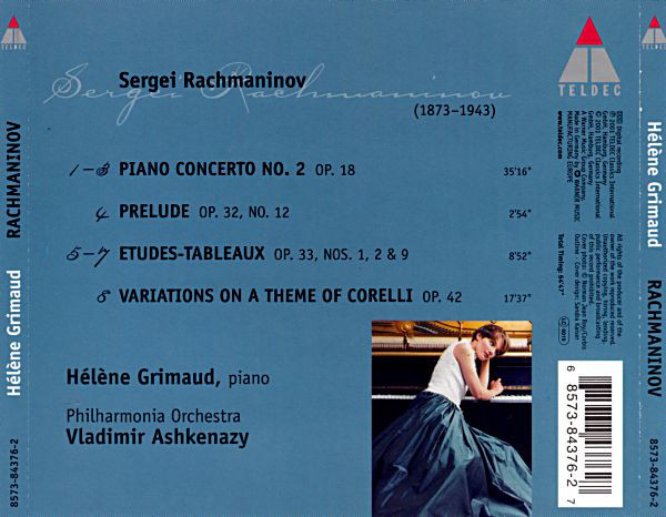 Sergei Rachmaninoff - Hélène Grimaud, Philharmonia Orchestra, Vladimir Ashkenazy-1