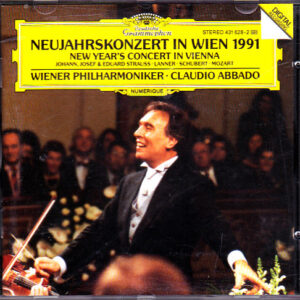 Wiener Philharmoniker, Claudio Abbado – Neujahrskonzert In Wien 1991 = New Year’s Concert In Vienna (CD) (Very Good Plus (VG+))