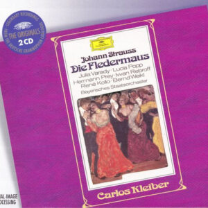 Johann Strauss Jr. – Júlia Várady · Lucia Popp · Hermann Prey · Ivan Rebroff · René Kollo · Bernd Weikl · Bayerisches Staatsorchester · Carlos Kleiber – Die Fledermaus (2xCD) (Mint (M)) Johann Strauss Jr. – Júlia Várady · Lucia Popp · Hermann Prey · Ivan Rebroff · René Kollo · Bernd Weikl · Bayerisches Staatsorchester · Carlos Kleiber – Die Fledermaus (2xCD) (Mint (M))