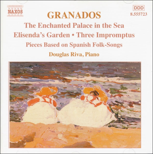 Enrique Granados, Douglas Riva – The Enchanted Palace In The Sea – Elisenda’s Garden – Three Impromtus – Pieces Based On Spanish Songs (CD) (Mint (M)) Enrique Granados, Douglas Riva – The Enchanted Palace In The Sea – Elisenda’s Garden – Three Impromtus – Pieces Based On Spanish Songs (CD) (Mint (M))