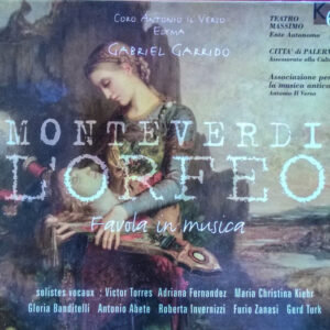 Claudio Monteverdi – Ensemble Vocale Dello Studio Di Musica Antica Antonio Il Verso, Ensemble Elyma, Gabriel Garrido, Victor Torres, Adriana Fernández, Maria Cristina Kiehr, Gloria Banditelli, Antonio Abete, Roberta Invernizzi, Maurizio Rossano, Gerd Türk – L&rsquo;Orfeo (2xCD) (Mint (M))