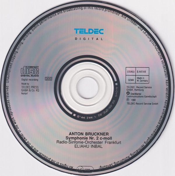 Anton Bruckner - Radio-Sinfonie-Orchester Frankfurt, Eliahu Inbal-2