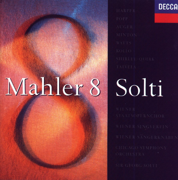 Gustav Mahler, Wiener Staatsopernchor, Wiener Singverein, Die Wiener Sängerknaben, Chicago Symphony Orchestra, Georg Solti – Symphony No.8 (CD) (Mint (M)) Gustav Mahler, Wiener Staatsopernchor, Wiener Singverein, Die Wiener Sängerknaben, Chicago Symphony Orchestra, Georg Solti – Symphony No.8 (CD) (Mint (M))