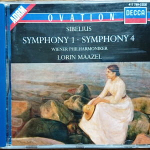 Jean Sibelius – Wiener Philharmoniker, Lorin Maazel – Symphony 1 ⦁ Symphony 4 (CD) (Mint (M)) Jean Sibelius – Wiener Philharmoniker, Lorin Maazel – Symphony 1 ⦁ Symphony 4 (CD) (Mint (M))