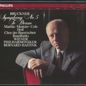 Anton Bruckner, Karita Mattila • Susanne Mentzer • Vinson Cole • Robert Holl, Chor Des Bayerischen Rundfunks, Wiener Philharmoniker, Bernard Haitink – Symphony No. 5 / Te Deum (2xCD) (Very Good (VG))
