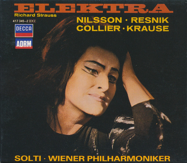 Richard Strauss – Birgit Nilsson • Regina Resnik • Marie Collier • Tom Krause • Georg Solti • Wiener Philharmoniker – Elektra (2xCD) (Very Good Plus (VG+)) Richard Strauss – Birgit Nilsson • Regina Resnik • Marie Collier • Tom Krause • Georg Solti • Wiener Philharmoniker – Elektra (2xCD) (Very Good Plus (VG+))
