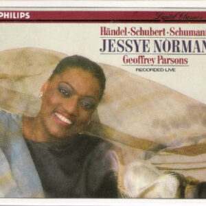 Georg Friedrich Händel, Franz Schubert, Robert Schumann, Jessye Norman – Handel – Schubert – Schumann (CD) (Mint (M)) Georg Friedrich Händel, Franz Schubert, Robert Schumann, Jessye Norman – Handel – Schubert – Schumann (CD) (Mint (M))