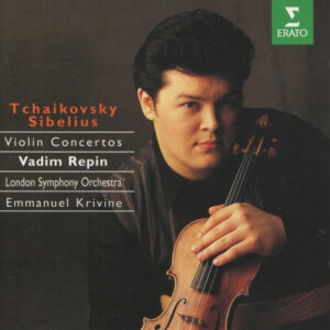 Pyotr Ilyich Tchaikovsky, Jean Sibelius, Vadim Repin, London Symphony Orchestra, Emmanuel Krivine – Violin Concertos (CD) (Mint (M))