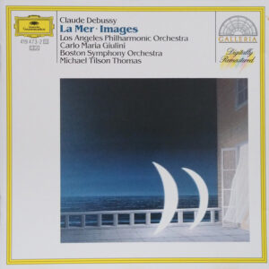 Claude Debussy / Carlo Maria Giulini, Los Angeles Philharmonic Orchestra, Michael Tilson Thomas, Boston Symphony Orchestra – La Mer – Images (CD) (Mint (M))