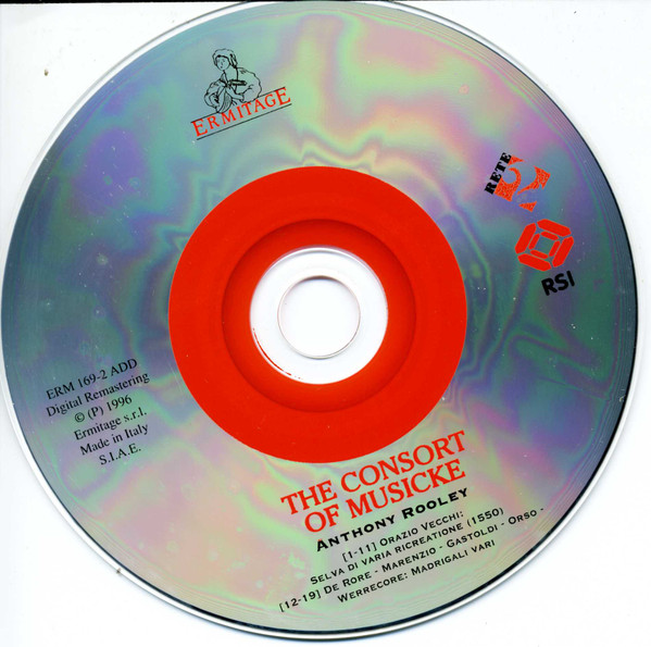 The Consort Of Musicke, Anthony Rooley-2