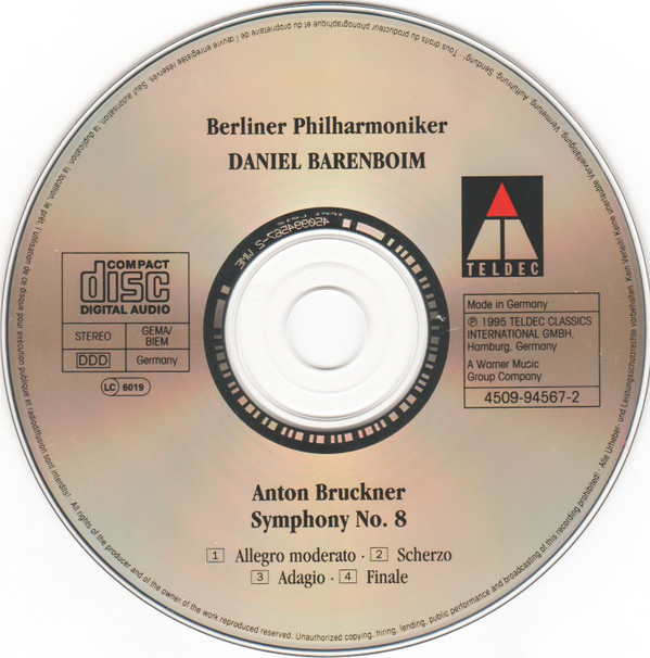 Anton Bruckner, Berliner Philharmoniker, Daniel Barenboim-1