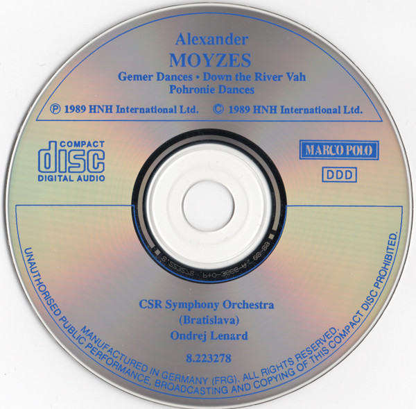 Alexander Moyzes – Slovak Radio Symphony Orchestra, Ondrej Lenárd-2