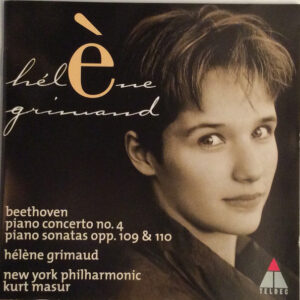 Hélène Grimaud, Kurt Masur, New York Philharmonic, Ludwig van Beethoven – Piano Concerto No. 4 • Piano Sonatas Opp.109 & 110 (CD) (Mint (M)) Hélène Grimaud, Kurt Masur, New York Philharmonic, Ludwig van Beethoven – Piano Concerto No. 4 • Piano Sonatas Opp.109 & 110 (CD) (Mint (M))
