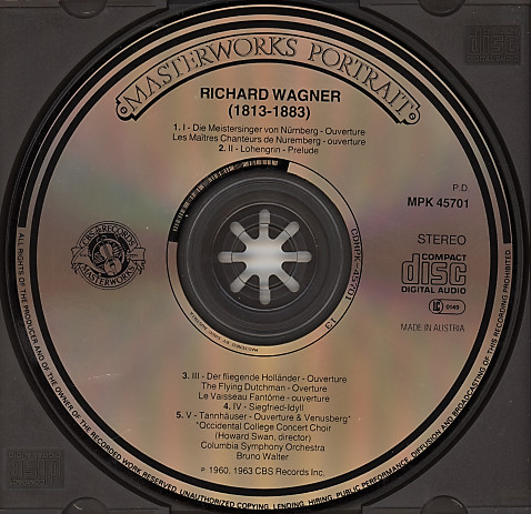 Richard Wagner / Columbia Symphony Orchestra / Bruno Walter-2