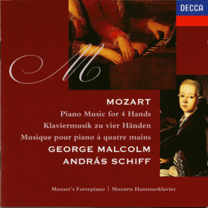 Wolfgang Amadeus Mozart / George Malcolm, András Schiff – Piano Music For 4 Hands (CD) (Mint (M)) Wolfgang Amadeus Mozart / George Malcolm, András Schiff – Piano Music For 4 Hands (CD) (Mint (M))