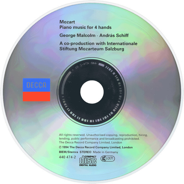 Wolfgang Amadeus Mozart / George Malcolm, András Schiff-1