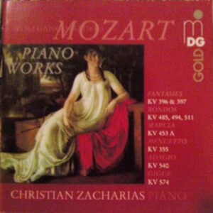 Wolfgang Amadeus Mozart – Christian Zacharias – Piano Works (CD) (Mint (M))