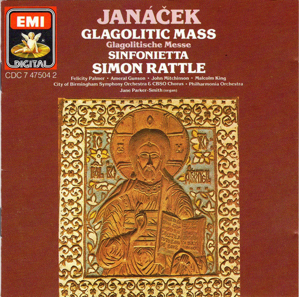 Leoš Janáček / Sir Simon Rattle – Sinfonietta • Glagolitic Mass (CD) (Mint (M)) Leoš Janáček / Sir Simon Rattle – Sinfonietta • Glagolitic Mass (CD) (Mint (M))