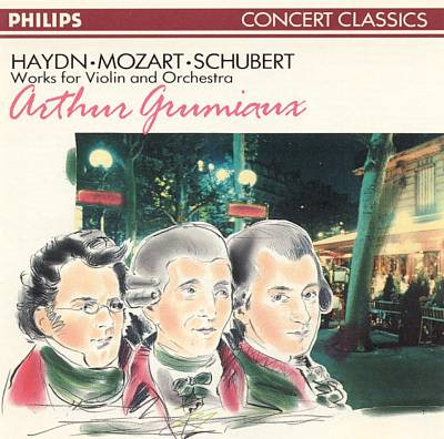 Arthur Grumiaux – Haydn* • Mozart* • Schubert* – Works For Violin And Orchestra (CD) (Mint (M)) Arthur Grumiaux – Haydn* • Mozart* • Schubert* – Works For Violin And Orchestra (CD) (Mint (M))