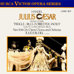 Georg Friedrich Händel – Norman Treigle, Beverly Sills, Maureen Forrester, Beverly Wolff, Spiro Malas, Dominic Cossa, Michael Devlin (2), William Beck, New York City Opera Chorus And New York City Opera Orchestra, Julius Rudel – Julius Caesar (2xCD) (Mint (M)) Georg Friedrich Händel – Norman Treigle, Beverly Sills, Maureen Forrester, Beverly Wolff, Spiro Malas, Dominic Cossa, Michael Devlin (2), William Beck, New York City Opera Chorus And New York City Opera Orchestra, Julius Rudel – Julius Caesar (2xCD) (Mint (M))