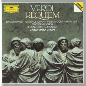 Giuseppe Verdi — Sharon Sweet • Florence Quivar • Vinson Cole • Simon Estes • Ernst Senff Chor Berlin • Berliner Philharmoniker, Carlo Maria Giulini – Requiem (2xCD) (Mint (M)) Giuseppe Verdi — Sharon Sweet • Florence Quivar • Vinson Cole • Simon Estes • Ernst Senff Chor Berlin • Berliner Philharmoniker, Carlo Maria Giulini – Requiem (2xCD) (Mint (M))