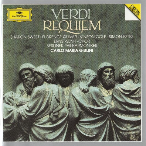 Giuseppe Verdi — Sharon Sweet • Florence Quivar • Vinson Cole • Simon Estes • Ernst Senff Chor Berlin • Berliner Philharmoniker, Carlo Maria Giulini – Requiem (2xCD) (Mint (M)) Giuseppe Verdi — Sharon Sweet • Florence Quivar • Vinson Cole • Simon Estes • Ernst Senff Chor Berlin • Berliner Philharmoniker, Carlo Maria Giulini – Requiem (2xCD) (Mint (M))