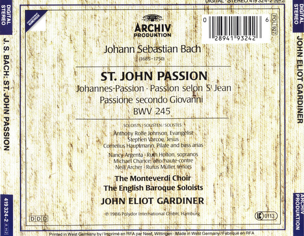 Johann Sebastian Bach - John Eliot Gardiner-3