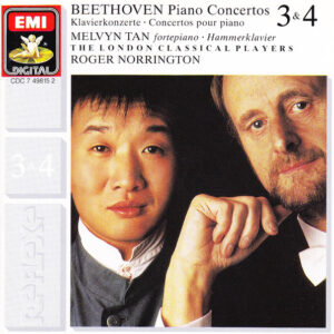 Melvyn Tan, Roger Norrington, Ludwig van Beethoven, London Classical Players – Piano Concertos 3 & 4 (CD) (Mint (M))