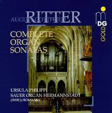 August Gottfried Ritter – Ursula Philippi – Complete Organ Sonatas (CD) (Mint (M)) August Gottfried Ritter – Ursula Philippi – Complete Organ Sonatas (CD) (Mint (M))