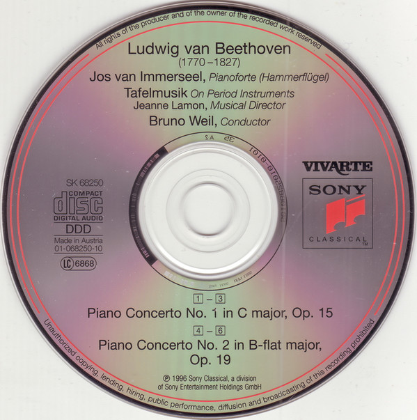 Ludwig van Beethoven - Jos van Immerseel, Tafelmusik Baroque Orchestra • Bruno Weil-2