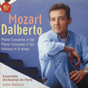 Wolfgang Amadeus Mozart, Michel Dalberto, Ensemble Orchestral De Paris, John Nelson (5) – Piano Concerto Nº 20  Piano Concerto Nº 22  Fantasy In D Minor (CD) (Mint (M))