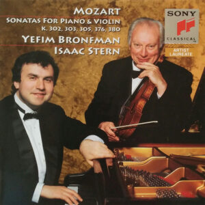 Wolfgang Amadeus Mozart – Isaac Stern, Yefim Bronfman – Sonatas For Piano & Violin K. 302, 303, 305, 376, 380 (CD) (Mint (M))