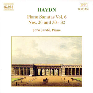 Joseph Haydn – Jenö Jandó – Piano Sonatas Vol. 6 (Nos. 20 And 30 – 32) (CD) (Mint (M)) Joseph Haydn – Jenö Jandó – Piano Sonatas Vol. 6 (Nos. 20 And 30 – 32) (CD) (Mint (M))