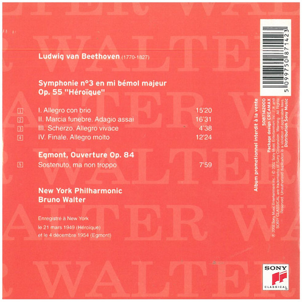 Ludwig van Beethoven, Bruno Walter-1