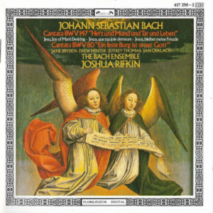 Johann Sebastian Bach, The Bach Ensemble, Joshua Rifkin – Cantata BWV 147 « Herz Und Mund Und Tat Und Leben » / Cantata BWV 80 « Ein Feste Burg Ist Unser Gott » (CD) (Mint (M)) Johann Sebastian Bach, The Bach Ensemble, Joshua Rifkin – Cantata BWV 147 « Herz Und Mund Und Tat Und Leben » / Cantata BWV 80 « Ein Feste Burg Ist Unser Gott » (CD) (Mint (M))