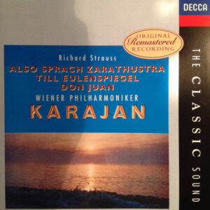 Richard Strauss – Wiener Philharmoniker, Herbert von Karajan – Also Sprach Zarathustra / Till Eulenspiegel / Don Juan (CD) (Mint (M))