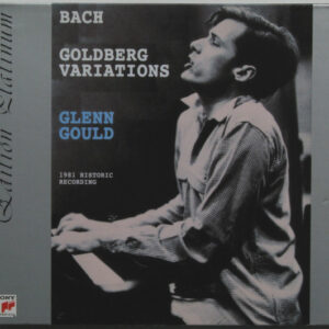 Johann Sebastian Bach – Glenn Gould – The Goldberg Variations – 1981 Historic Recording (CD) (Mint (M))