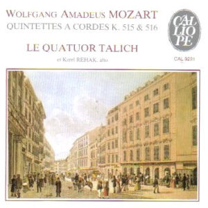 Wolfgang Amadeus Mozart, Talich Quartet, Karel Řehák – Quintettes A Cordes K. 515 & 516 (CD) (Mint (M))