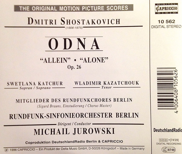 Dmitri Shostakovich – Rundfunk-Sinfonieorchester Berlin, Michail Jurowski-1