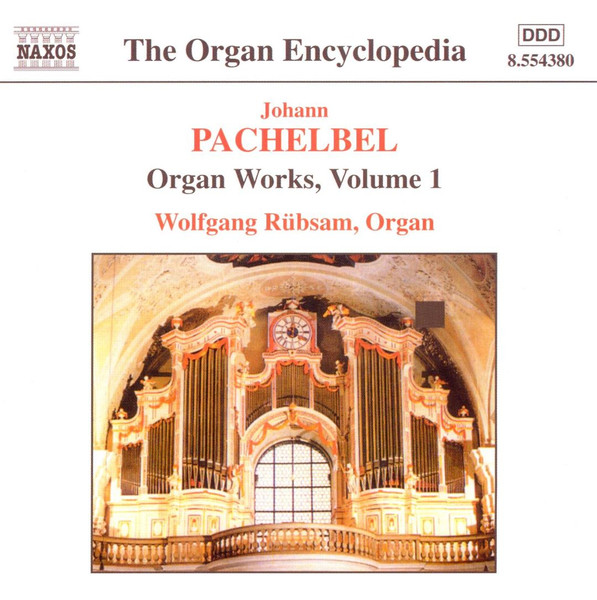 Johann Pachelbel – Wolfgang Rübsam (2) – Organ Works, Volume 1 (CD) (Mint (M)) Johann Pachelbel – Wolfgang Rübsam (2) – Organ Works, Volume 1 (CD) (Mint (M))