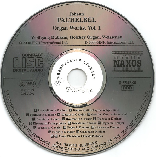 Johann Pachelbel - Wolfgang Rübsam (2)-2