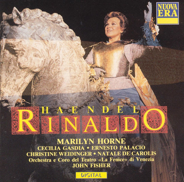 Georg Friedrich Händel – Marilyn Horne • Cecilia Gasdia • Ernesto Palacio • Christine Weidinger • Natale De Carolis • Orchestra Del Teatro La Fenice E Coro Del Teatro La Fenice, John Fisher (9) – Rinaldo (2xCD) (Mint (M)) Georg Friedrich Händel – Marilyn Horne • Cecilia Gasdia • Ernesto Palacio • Christine Weidinger • Natale De Carolis • Orchestra Del Teatro La Fenice E Coro Del Teatro La Fenice, John Fisher (9) – Rinaldo (2xCD) (Mint (M))