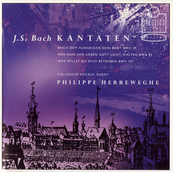 Johann Sebastian Bach / Collegium Vocale, Philippe Herreweghe – Kantaten – Brich Dem Hungrigen Dein Brot BWV 39 / Wer Nur Den Lieben Gott Lässte Walten BWV 93 / Was Willst Du Dich Betrüben BWV 107 (CD) (Mint (M)) Johann Sebastian Bach / Collegium Vocale, Philippe Herreweghe – Kantaten – Brich Dem Hungrigen Dein Brot BWV 39 / Wer Nur Den Lieben Gott Lässte Walten BWV 93 / Was Willst Du Dich Betrüben BWV 107 (CD) (Mint (M))