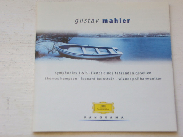 Gustav Mahler, Thomas Hampson · Leonard Bernstein · Wiener Philharmoniker – Symphonies 1 & 5 · Lieder Eines Fahrenden Gesellen (2xCD) (Mint (M)) Gustav Mahler, Thomas Hampson · Leonard Bernstein · Wiener Philharmoniker – Symphonies 1 & 5 · Lieder Eines Fahrenden Gesellen (2xCD) (Mint (M))