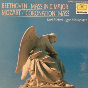 Ludwig van Beethoven / Wolfgang Amadeus Mozart – Karl Richter, Igor Markevitch – Mass In C Major / Mozart “Coronation” Mass (CD) (Mint (M))