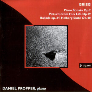 Edvard Grieg, Daniel Propper – Grieg . Pianosonata, Holbergsuite etc….  Propper (CD) (Mint (M))