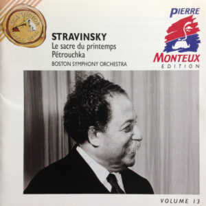 Boston Symphony Orchestra • Pierre Monteux, Igor Stravinsky – Le Sacre Du Printemps • Petrouchka (CD) (Mint (M))