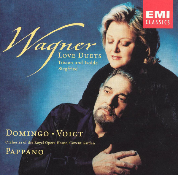 Richard Wagner – Placido Domingo • Deborah Voigt, Orchestra Of The Royal Opera House, Covent Garden, Antonio Pappano – Love Duets (Tristan Und Isolde / Siegfried) (CD) (Mint (M)) Richard Wagner – Placido Domingo • Deborah Voigt, Orchestra Of The Royal Opera House, Covent Garden, Antonio Pappano – Love Duets (Tristan Und Isolde / Siegfried) (CD) (Mint (M))